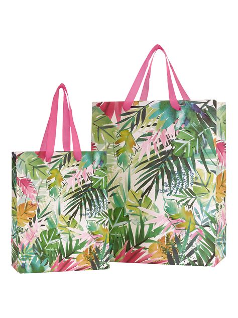 (please refer to your service provider for call charges.) wedding services. John Lewis Tropical Leaf Gift Bag at John Lewis & Partners