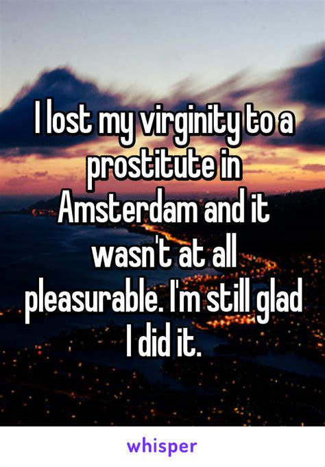 Sex Secrets I Lost My Virginity To A Prostitute