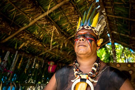 Free to use and fun interactive language arts exercises. Native Brazilian Man From Tupi Guarani Tribe In Brazil Stock Photo - Download Image Now - iStock