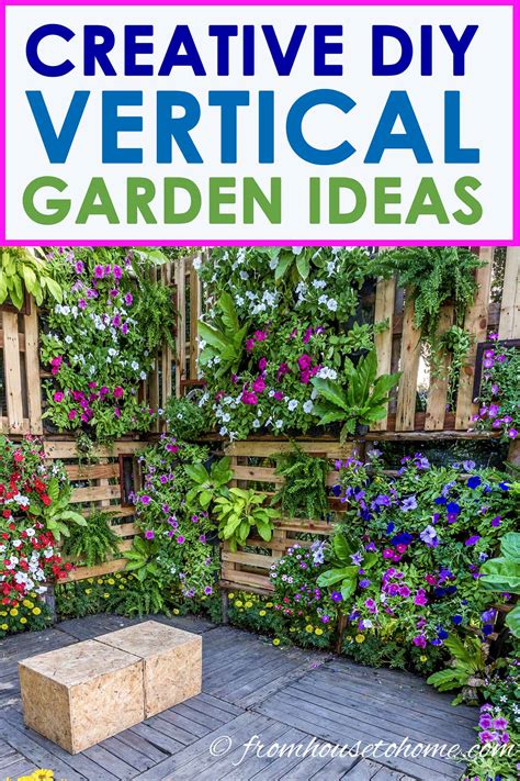 Diy Vertical Garden Ideas For More Growing Space In Small Gardens