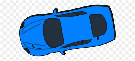 C A R: Blue Car Top Png