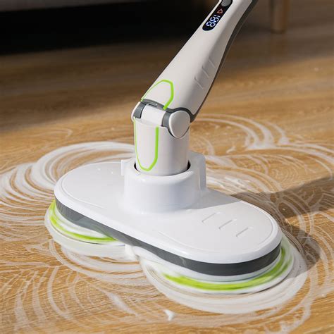 Goodpapa Multi Purpose Wireless Spin Mop Scrubber And Waxer Quiet And Powerful Cleaner Spin