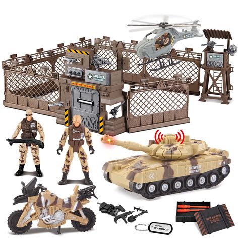 Buy JOYIN Desert Base Toy Set Including Base Tank Helicopter