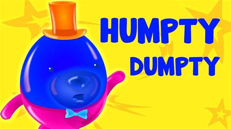 Humpty Dumpty Chanson Comptines Pour Enfants Songs Oh My Genius Française YouTube