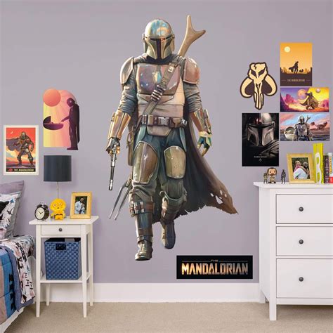 Removable Wall Decals Vinyl Wall Decals Wall Stickers Star Wars Bedroom Life Size Cutouts