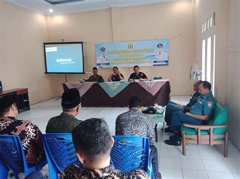 Kegiatan Pra Musrenbang Kecamatan Kasemen Tahun 2020 yang di laksanakan