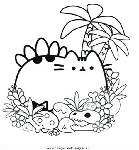 21 Images Pusheen The Cat Coloring Pages