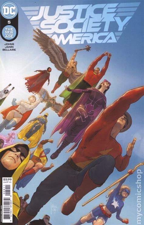 Justice Society Of America 2022 Dc Comic Books