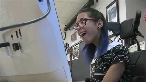 Girl With Cerebral Palsy Uses Technology To Create Art