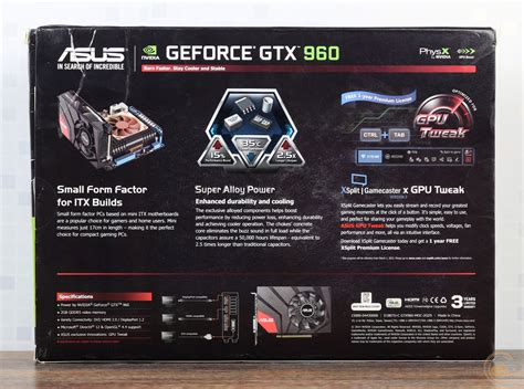 Asus Geforce Gtx Mini Oc Gtx Moc