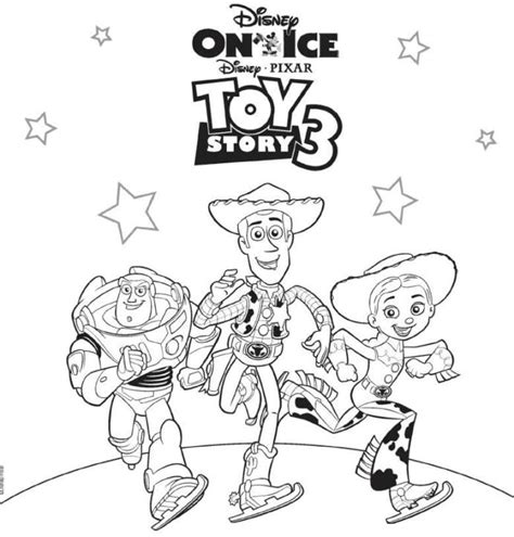 Toy Story Woody And Jessie Coloring Pages