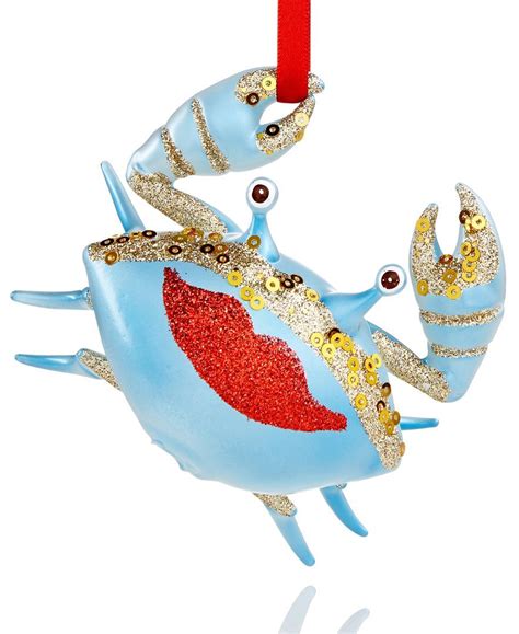Holiday Lane Crab Ornament Only At Macy S Crab Ornament Whimsical