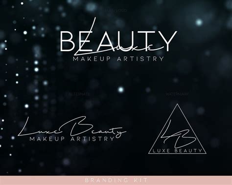 Logo Watermark Branding Kit Package Design No 174 Makeup Artist
