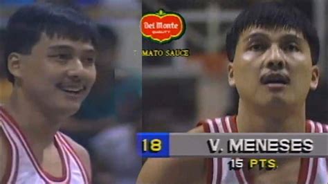 Vergel Meneses Highlights 1993 Commissioners Cup Swift Vs 7up
