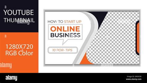 Youtube Thumbnail Or Custom Video Thumbnail Template Design For Online