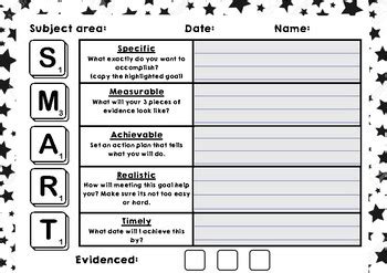 Relevant (and it's not easy to write smart goals. SMART goal template by Teaching Resilience AU | Teachers ...