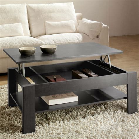 La table basse relevable pour votre salon fonctionnel ...