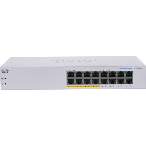 Cisco Cbs110 16pp D 16 Port Unmanaged Switch Cbs110 16pp Na Bandh