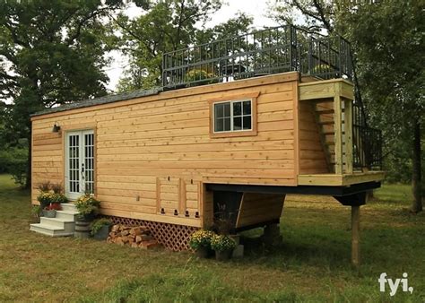 chat with us on discord (temp unavailable)(#). Tiny House 5th Wheel with Deck | Tiny house nation, Tiny ...
