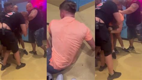 Moment Four Bouncers Viciously Beat Up Brit Tourist In Greek Nightclub