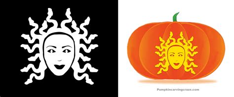 Medusa Pumpkin Carving Stencil Ideas A Detailed Guide For Carvers