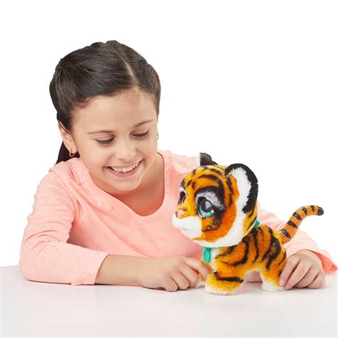 Furreal Walkalots Big Wags Animatronic Plush Tiger Toy Smyths Toys Uk