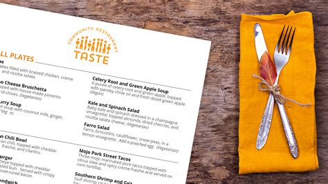 new fall menu launches taste project