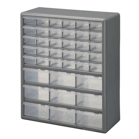 Sold and shipped by spreetail. Stack-On 39 Bin Plastic Drawer Cabinet | Walmart Canada