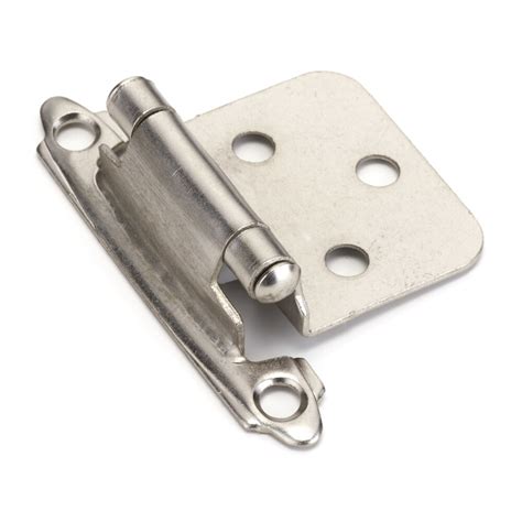 Richelieu Semi Concealed Self Closing Hinge With Variable Overlay For