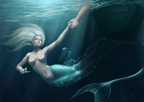 Mermaid UPDATE By MorranArt Deviantart Com On DeviantArt Dark