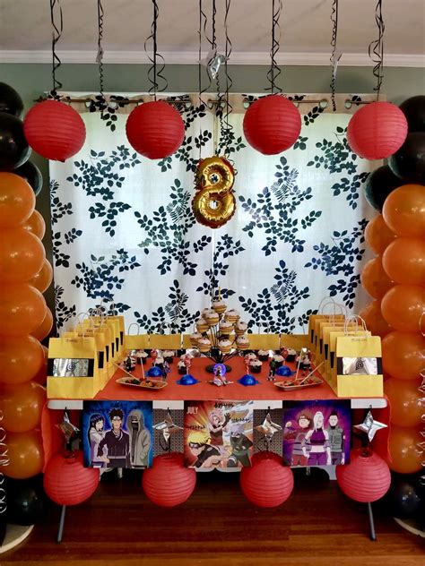 Naruto Birthday Party Ideas Photo 1 Of 29 Catch My Party