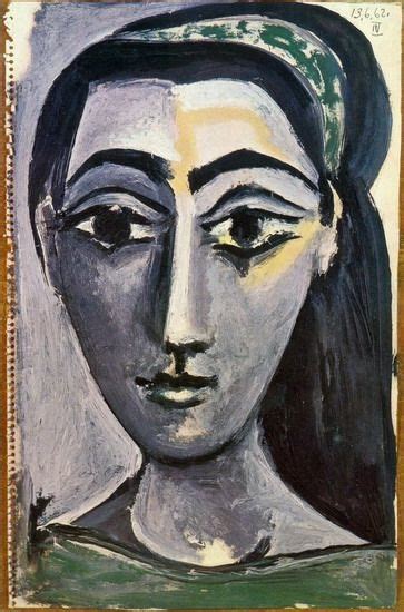 Wir liefern ihnen wandbilder von ausgezeichneter qualität in den unterschiedlichsten. Pablo Picasso - "Head of a Woman", 1962 | graphic art ...