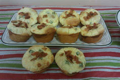 Tracys Tasty Treats Bacon Quiche Biscuit Cups
