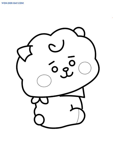 Bt21 Coloring Pages 80 Free Printable Coloring Pages Coloring Pages