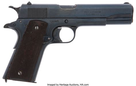 Colt 1911 Commercial Government Cal 45 Acp Automatic Pistol Lot