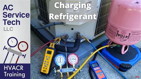 Charging R 410a Refrigerant Into An Air Conditioner Pressures Temps
