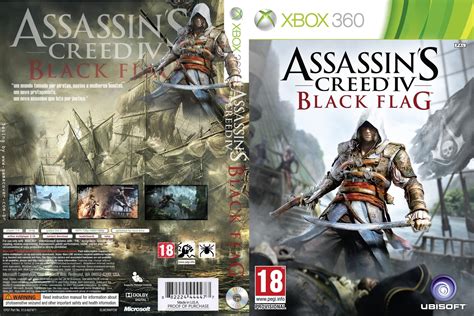 Capa Do Jogo Assassins Creed Iv Black Flag Xbox 360 Capas De Dvds Capas De Filmes E Capas De Cds