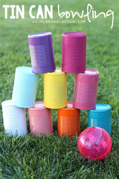 5 Fun Things To Do With Tin Cans Outdoor Games For Kids Outdoor