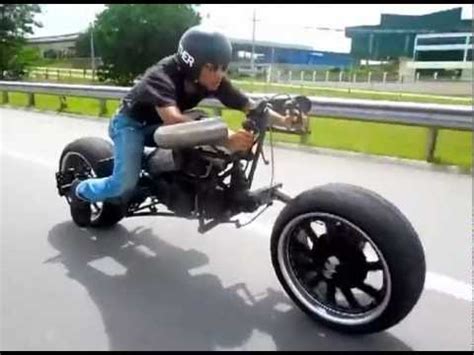 Bikes & bicycles in malaysia. Malaysian Batpod by Eastern Bobber - YouTube