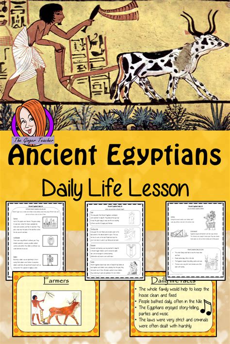 daily life in ancient egypt worksheet
