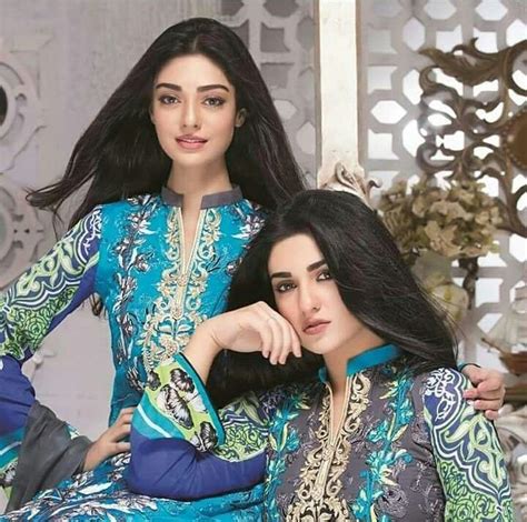 Beautiful Sisters Sarah Khan And Noor Khan Recent Shoot Together Pakistani Models Pakistani