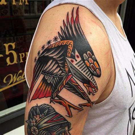 Although it may not always mean freedom or death, the strength of this design is its universal appeal. 73 Wonderful Eagle Shoulder Tattoos