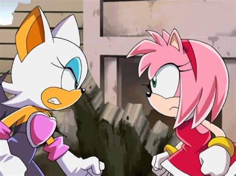 Amy Rose Vs Rouge Sonic X Sonic And Shadow Sonic Art Rouge The Bat