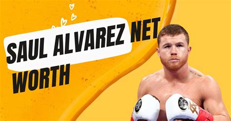 Saul Alvarez Net Worth How Much Income Does He Make