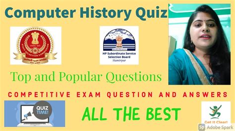 Mcq Computer History Quiz Computer Quiz Top 20 Question And Answers