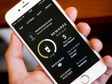 You can also manage and update your account profile. Your Starbucks card can now be reloaded with Apple Pay | iMore
