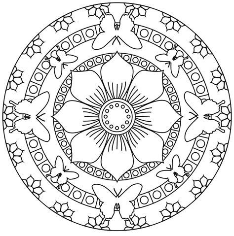 Mandalas 2465 - Mandalas - Colorear para Adultos
