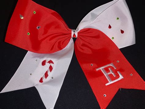 Personalized Embroidered 8 Hair Bows Etsy Polska