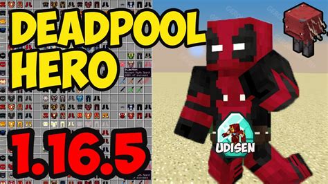Super Heroes Mod 1165 Minecraft How To Download Install Deadpool