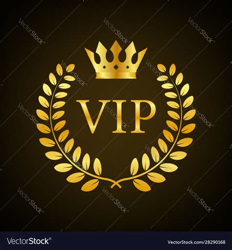 Vip Logo Gold